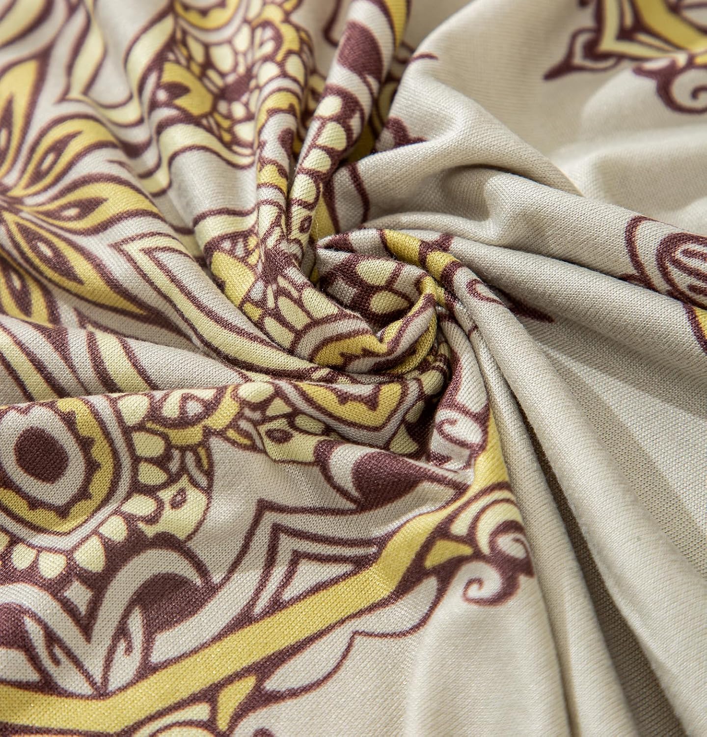 Classic Beige Chair & Table Cover